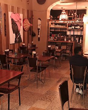 Little Africa restaurant interior
